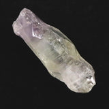 中国雲南省産 プラシオライト x アメジスト　バイカラークォーツ　原石 25.4g (ID:33753)