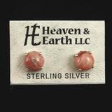 H&E社 シナゼツ(AZOZEO)  8mmラウンド ピアス 証明書付  (ID:33828)