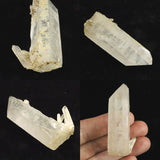 三重県北牟婁郡海山町産 水晶 57mm 原石 29.5g (ID:33842)