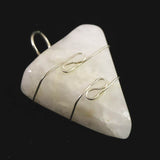 H&E社 アゼツライト (AZOZEO) タンブル ペンダントトップ 5.7g (ID:34028)