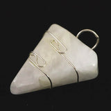 H&E社 アゼツライト (AZOZEO) タンブル ペンダントトップ 5.7g (ID:34028)