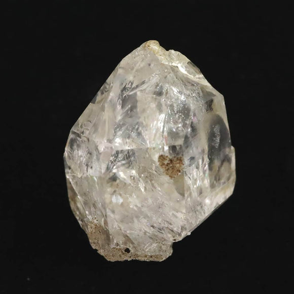 米国NY州産 ハーキマーダイヤモンド 24mm原石 レインボー  エレスチャル  8.97g (ID:34035)