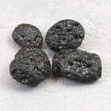 チベタンテクタイト 原石 4個セット  6.8g (ID:34354)