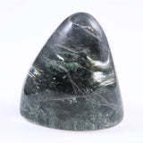 ヒマラヤ マニハール産 ガーデンクォーツ 庭園水晶 56mmハーフポリッシュ 140g (ID:34370)