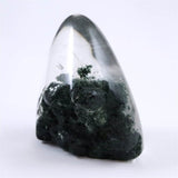 ヒマラヤ マニハール産 ガーデンクォーツ 庭園水晶 56mmハーフポリッシュ 140g (ID:34370)