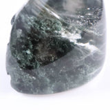 ヒマラヤ マニハール産 ガーデンクォーツ 庭園水晶 56mmハーフポリッシュ 140g (ID:34370)