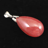 インカローズ　24mmドロップ型 ペンダントトップ　6.2g (ID:34445)