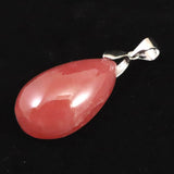 インカローズ　24mmドロップ型 ペンダントトップ　6.2g (ID:34445)