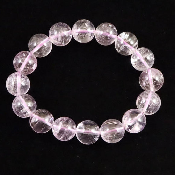 コロンビア産 大珠 スモーキーレムリアン ブレスレット ☆特別品質！☆美麗な虹色の輝き☆幻の逸品を贅沢使用!!☆抜群の透明度