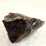 北海道産 オブシディアン 黒曜石 花十勝 105mm原石 232g (ID:34644)