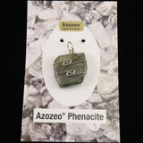 H＆E社フェナカイト(AZOZEO) ワイヤーラップ　ペンダントトップ 4.45g (ID:34749)