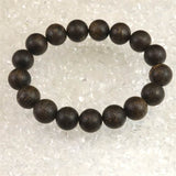 沈香 AAグレード 12mm玉ブレスレット 証明書付 19.3g (ID:34790)