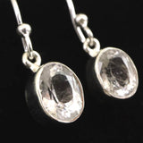 ロシア産 フェナカイト 8X6.5mmオーバルカット ピアス 2.3g (ID:34793)