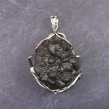 プロフェシーストーン 予言の石  31mm原石 ペンダントトップ 35.2g (ID:34870)