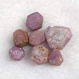 パキスタン産 ルビー 結晶 原石 蛍光 7個セット　5.1ｇ (ID:34908)
