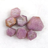パキスタン産 ルビー 結晶 原石 蛍光 7個セット　5.1ｇ (ID:34908)