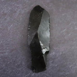 黒曜石 打製石器  55mm  後期旧石器時代 東北・北海道地域 5.1g (ID:35331)