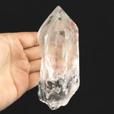 モンブラン産 水晶 レコードキーパー 水入り マニフェステーション ファントム 376.5g (ID:35549)