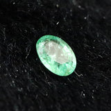 宝石質エメラルドAAA ルース ファセットカット 2個セット 0.78ct (ID:35561)