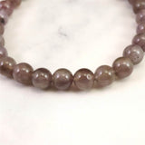 モンドクォーツ エレスチャル 6.5mmブレスレット 証明書付 10.9g (ID:35659)