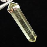 リビアンデザートグラス 35mmダブルポイント ペンダントトップ 4.8g  (ID:35688)