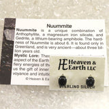 H&E社 ヌーマイト ニューマイト 8mmオーバル ピアス 証明書付 1.4g (ID:35749)