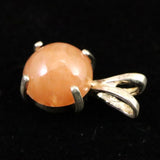 H&E社 サチャロカローズ アゼツライト（AZOZEO)  8mmラウンド ペンダントトップ 証明書付 0.8g (ID:35755)