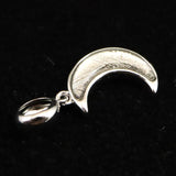ギベオン 12mm三日月モチーフ　チャーム＆ペンダントトップ 1.0g (ID:35906)