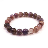 ブラジル産 ドリームコートレムリアン 10mm玉ブレスレット 27.7g (ID:36199)