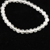 H&E社 サチャロカ アゼツライト（AZOZEO) 6mm玉ブレスレット 証明書付 10.1g (ID:36457)