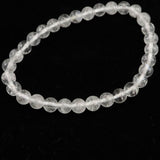 H&E社 サチャロカ アゼツライト（AZOZEO) 6mm玉ブレスレット 証明書付 10.1g (ID:36457)