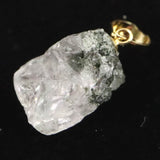 ロシア産 フェナカイト 原石ペンダント K18YG  0.96g (ID:36654)