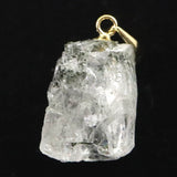 ロシア産 フェナカイト 原石ペンダント K18YG  0.96g (ID:36654)