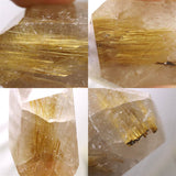 ゴールド ルチルクォーツ  ポリッシュ 21.7g (ID:36869)