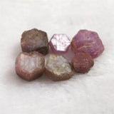 パキスタン産 ルビー 結晶 原石 蛍光 6個セット　4.5ｇ (ID:37047)