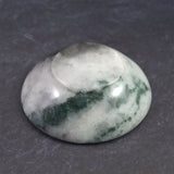 ミャンマー産 グリーン翡翠 ヒスイ 56mm小皿 38.3g (ID:37153)