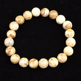 姫川薬石（ノーマル） 10mm玉ブレスレット　証明書付　28.5ｇ (ID:37567)