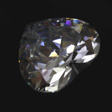 キュービックジルコニア CZ  30mm ハート ブリリアントカット ルース クリア　 (ID:38152)