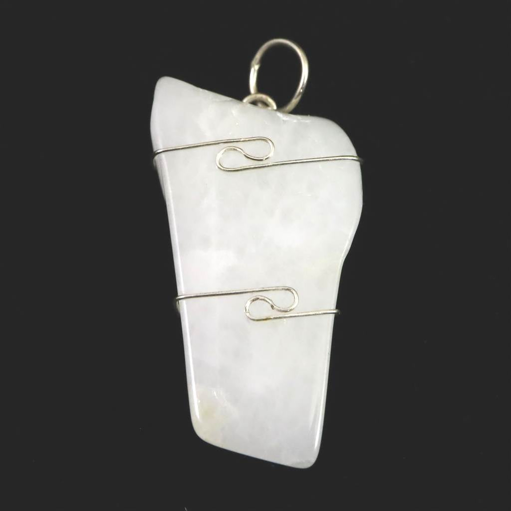 ホワイト）アゼツライトペンダントトップ | 榎本通商