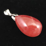 インカローズ　23mmドロップ型 ペンダントトップ　6.4g (ID:38217)