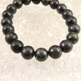 H&E社 ヒーラーズゴールド 10mm玉ブレスレット 証明書付 40.2g　　 (ID:38286)