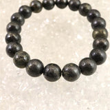 H&E社 ヒーラーズゴールド 10mm玉ブレスレット 証明書付 40.2g　　 (ID:38286)