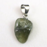 ザギマウンテンクォーツ タンブル ペンダントトップ　0.87g (ID:38507)