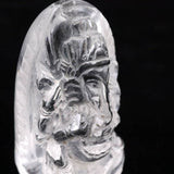 ガネーシュヒマール産 ヒマラヤ水晶  ガネーシャ彫刻置物 証明書付 38.6g (ID:38951)