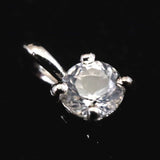 ロシア産 フェナカイト 4mmラウンド ペンダントトップ 0.30g (ID:38974)