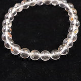 オイルインクォーツ  7mm玉ブレスレット 13.1g (ID:39213)