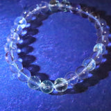 オイルインクォーツ  7mm玉ブレスレット 13.1g (ID:39213)