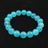 アマゾナイトシリカ AAA 11mm玉ブレスレット 33.2g (ID:39220)