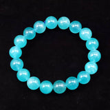 アマゾナイトシリカ AAA 11mm玉ブレスレット 33.2g (ID:39220)