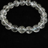 ヒマラヤ産 アクアマリン 10mm玉ブレスレット 34.2g　*希少* (ID:39253)